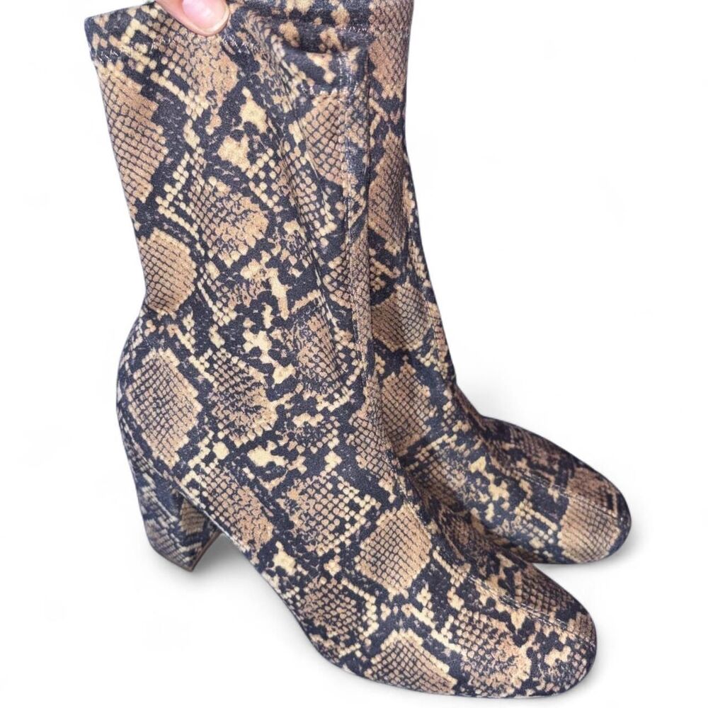 H-m Women's Brown and Black Boots